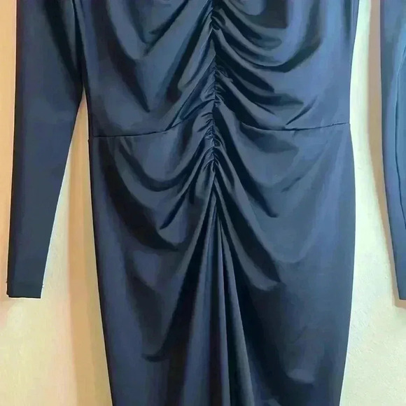 Veronica Beard Gilbert Navy Jersey Midi Dress NWT - Picture 9 of 12
